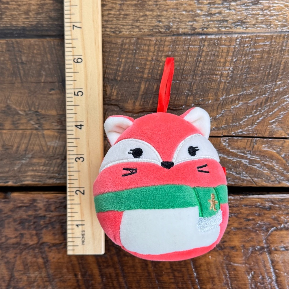 Squishmallows Ornament Fifi Fox Plush Holiday Christmas Soft Toy - Picture 7 of 7